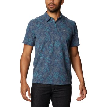 Columbia Polo Heren, Broadleaf Canopy Turquoise, 96ZDOWTQE